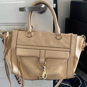 Rebecca Minkoff  Nude Satchel with Shoulder Strap
